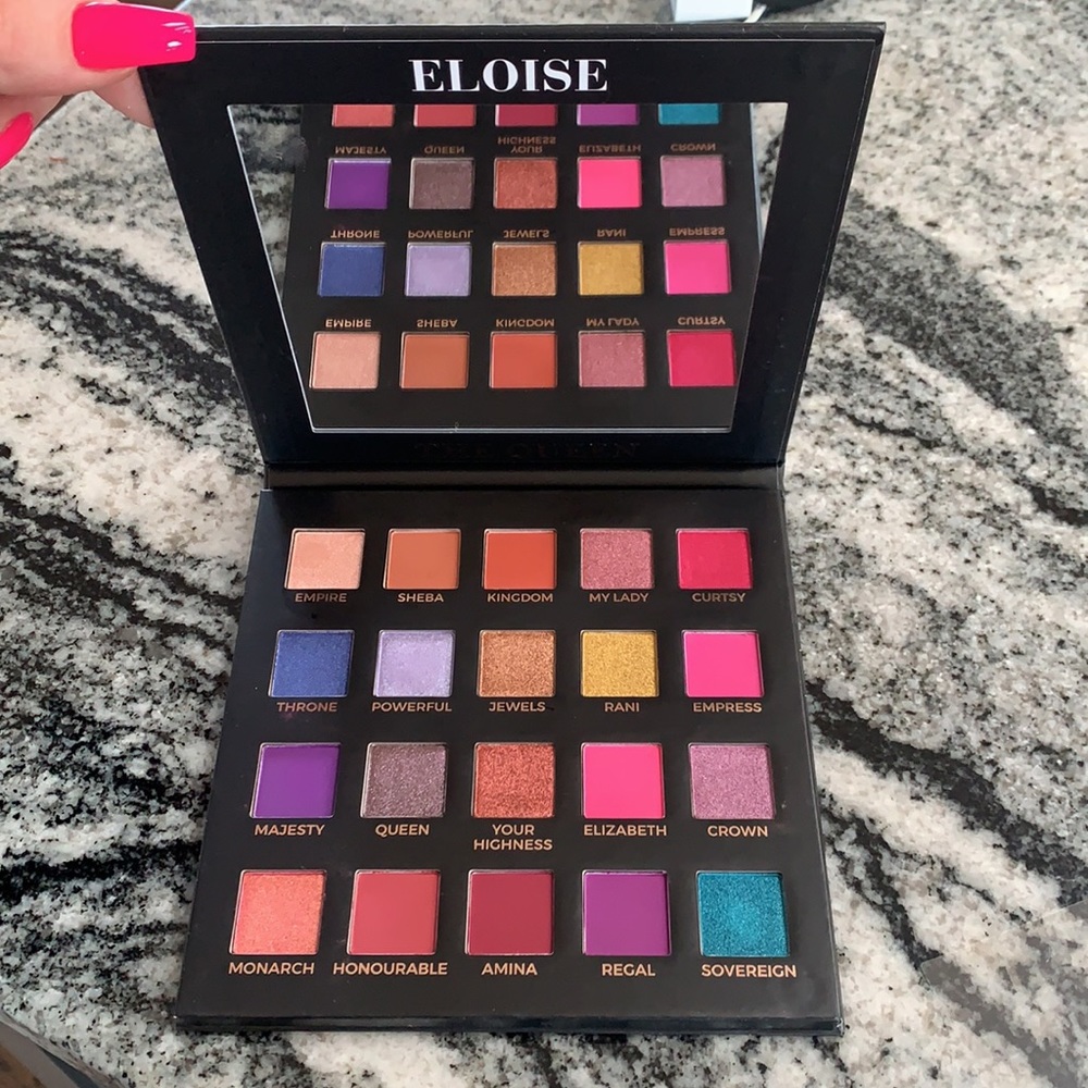 Brand New ELOISE BEAUTY The Queen Eyeshadow Palette (Never Used)